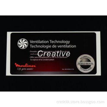 UV / Waterproof Resistant Custom Sticker Labels Logo Decals